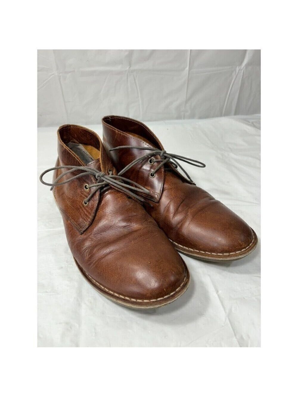 Franco Fortini Dade Brown Leather Chukka Boot Men's Size 10 M